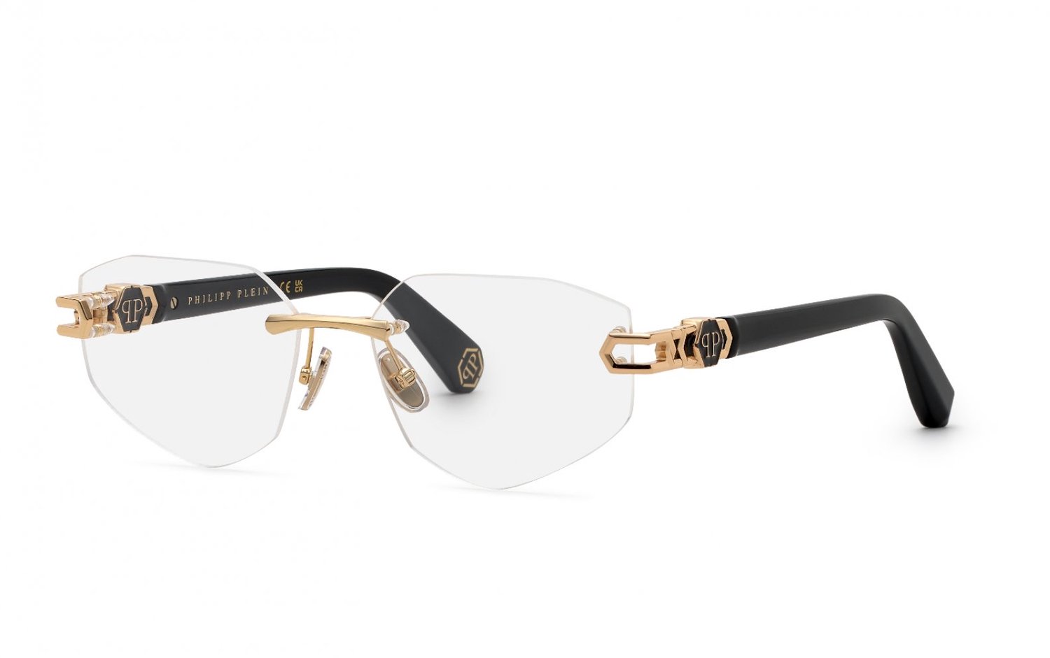 Philipp Plein VPP246 Oro rose' lucido 56/16/140 WOMAN Brilmonturen