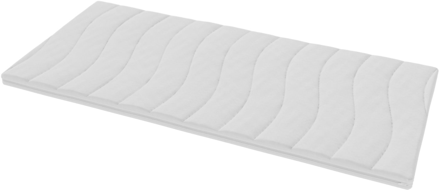 Toros Bedden Hotel Deluxe Topper - 90x200 Topdekmatras - Koudschuim - Tencel - 7 cm dik 90X200 wit