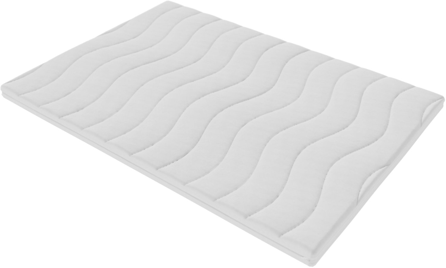 Toros Bedden Topper XXL Topmatras Topdek Bamboo Luxe Tijk 140 x 200 x 9cm Koudschuim HR45 Topper Topmatras Topdek 140x200 Wit