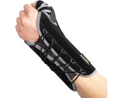 BraceUP Quick Wrap Wrist and Thumb Brace – Wrist Brace with Thumb Rest and Thumb Stabilizer, for De Quervain's Tendonitis, Thumb Splint and Wrist Inju