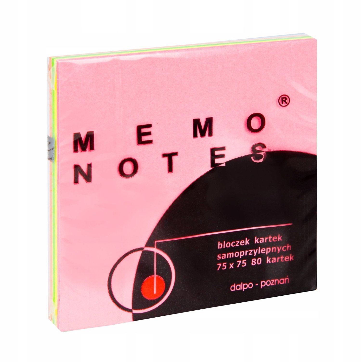 Dalpo Notitieblok Geel Zelfklevend 75x75mm - 100 Vel