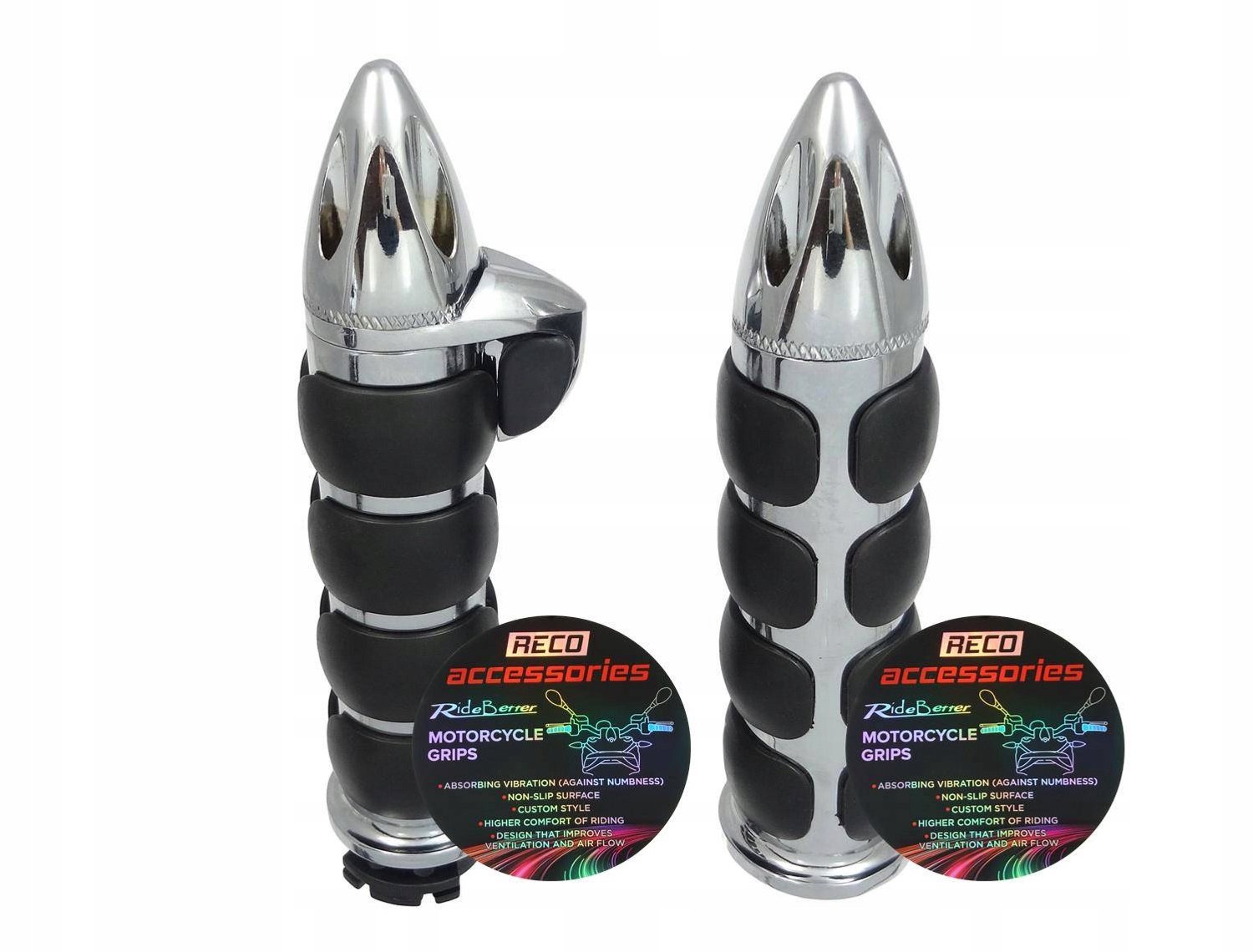 Merkloze Motorfiets Handvatten 22mm met Cruise Control & Trillingsdemping