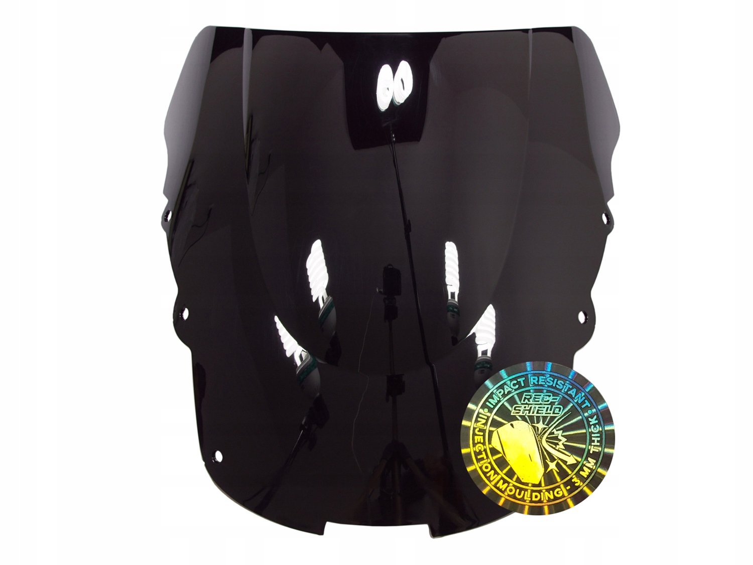 Zwarte Racing Kuipruit voor Honda CBR 1100 XX Blackbird (96-07)