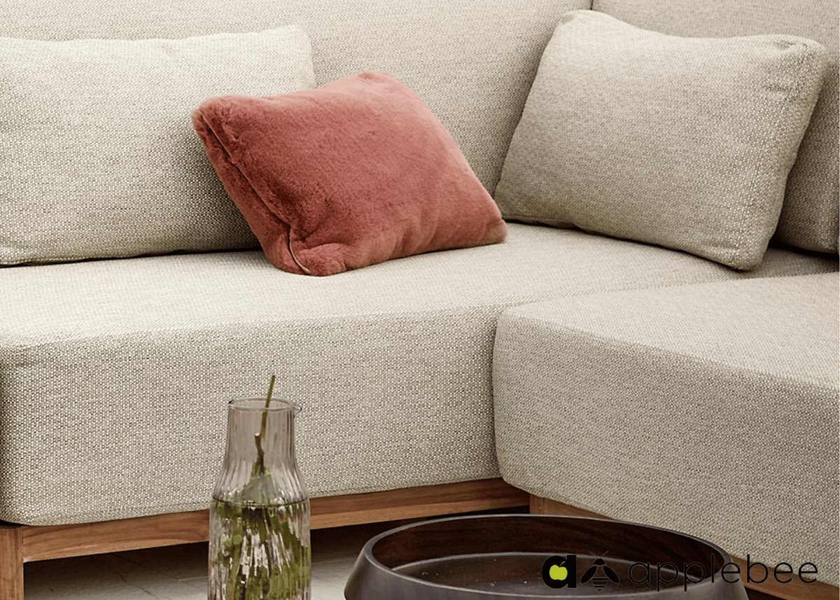 Apple Bee St. Lucia Loungeset Links Lang - 326 x 316 cm