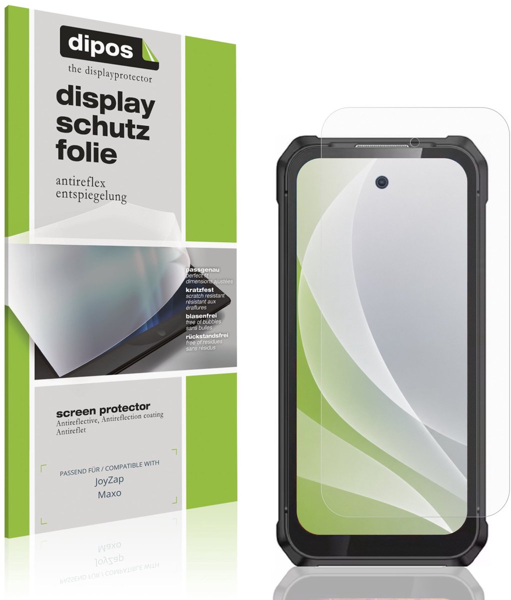 dipos – 4x Matte Beschermfolie geschikt voor JoyZap Maxo | Krasbestendige & antireflecterende Screenprotector Ultra-Thin