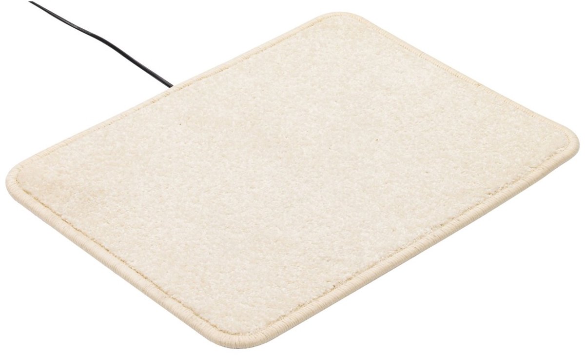 HEATEK Elektrische Voetenwarmer - 50x40 cm - 18W - Beige