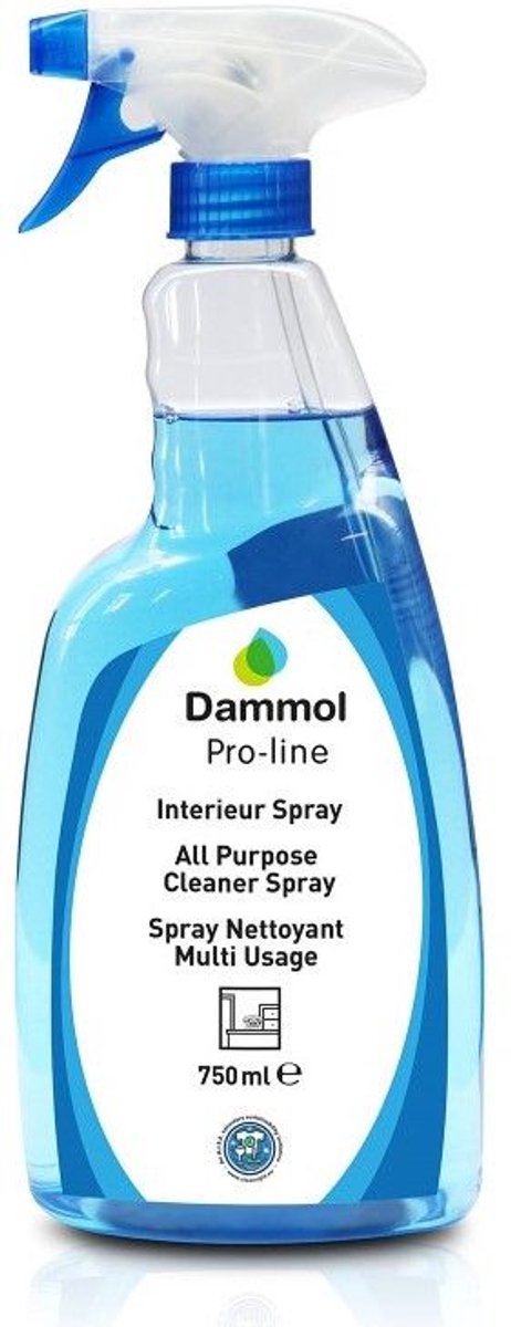 Claudius Interieurreiniger Spray 750 ml – Voordeelverpakking – Navulling – Professionele Reiniging – 6 stuks