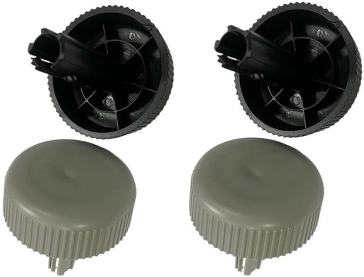 4 stuks Geschikt voor de Epson LQ590KII handgreep LQ 590K2 handbediende papierroldraaiknop