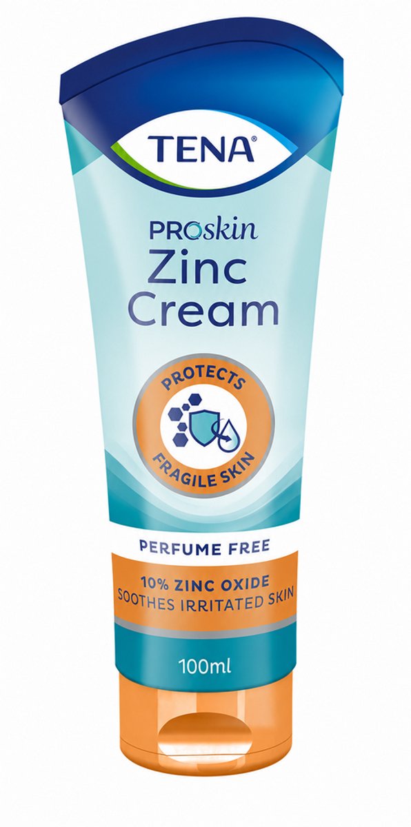 TENA Zinc Cream - 1 fles van 100 ml