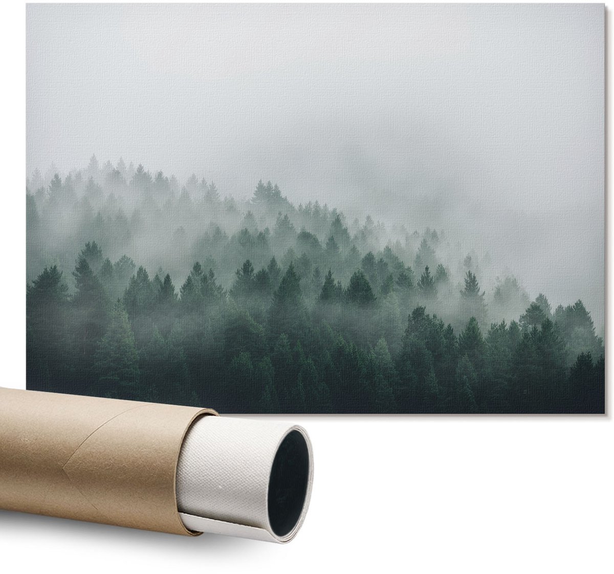 Coloray Polycanvas Wandposter - Heet Spul, Poster - A1 - Groen Decoratie - Rechthoek - Interieurdecoratie - Kantoor - Popcultuur