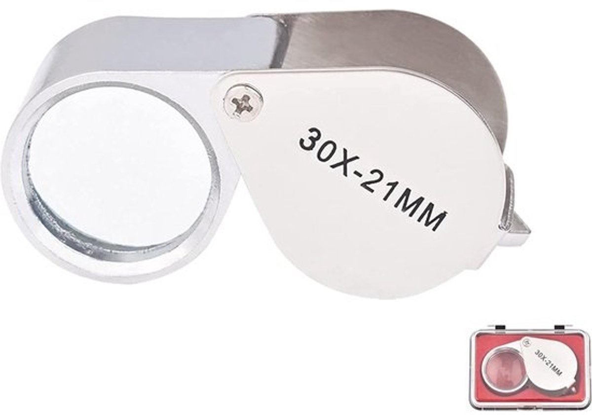 Vergrootglas Bureau - Verlichting Standaard - Hobby Werk - Flexibel Opvouwbaar - 120 mm Lens - Zwart