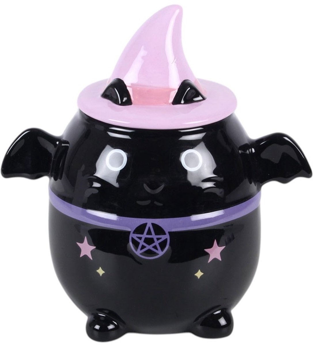 Something Different - Pastel Bat Cat Oliebrander - Multicolours
