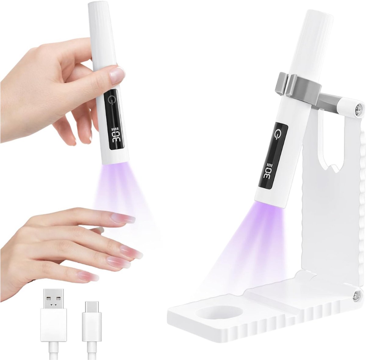 ZRNS® UV Lamp Gelnagels - Professionele Nagellamp - Lamp voor Gel Nagellak