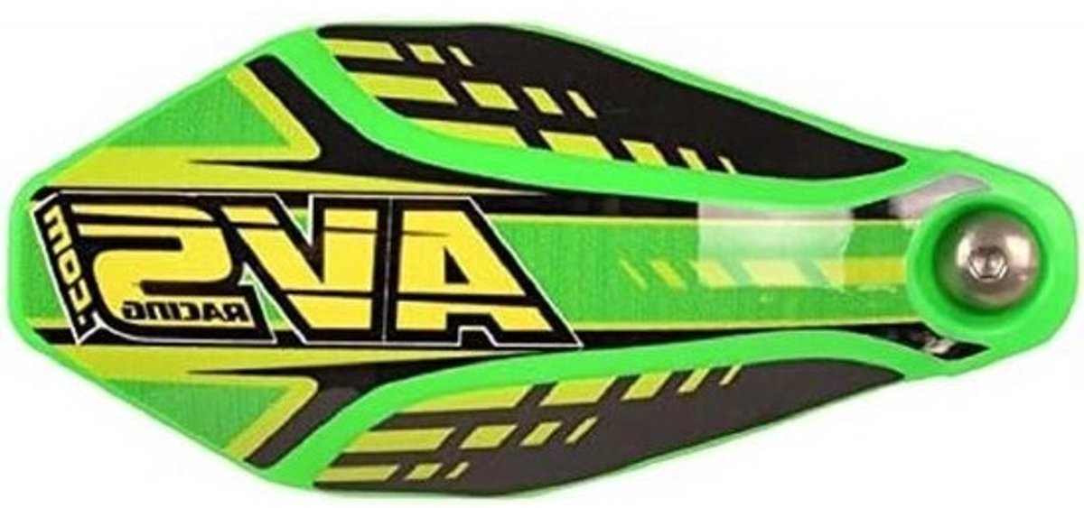 Handbescherming Set - Valbeugels Stuur - Fietsen Beschermen - Professioneel Motorcross Design - 110 g - Lichtgroen Zwart