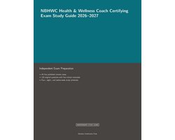 NBHWC Health & Wellness Coach Certifying Exam Study Guide 2026-2027
