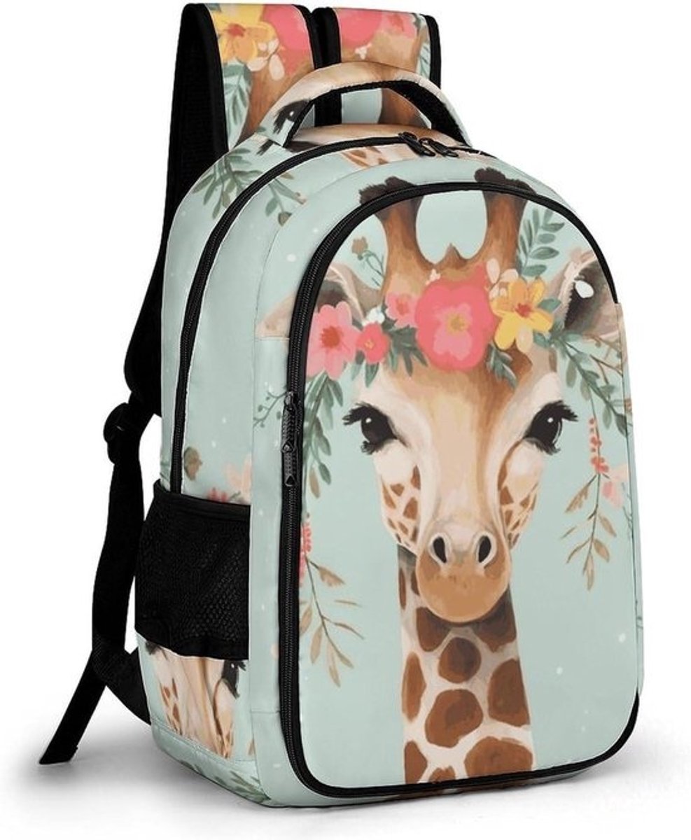 Laptop Rugzak - Dagrugzak Computer - Reizen Werk - Ergonomische S-vorm - 42 x 32 cm - Wit