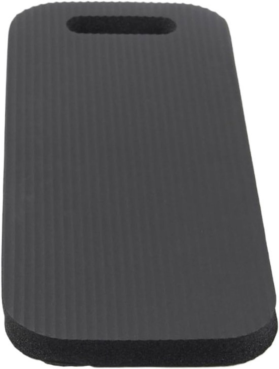 Yoga Kniekussen - Pilates Mat - Comfortabele Training - Verdikt Ontwerp - 27 x 22 cm - Zwart