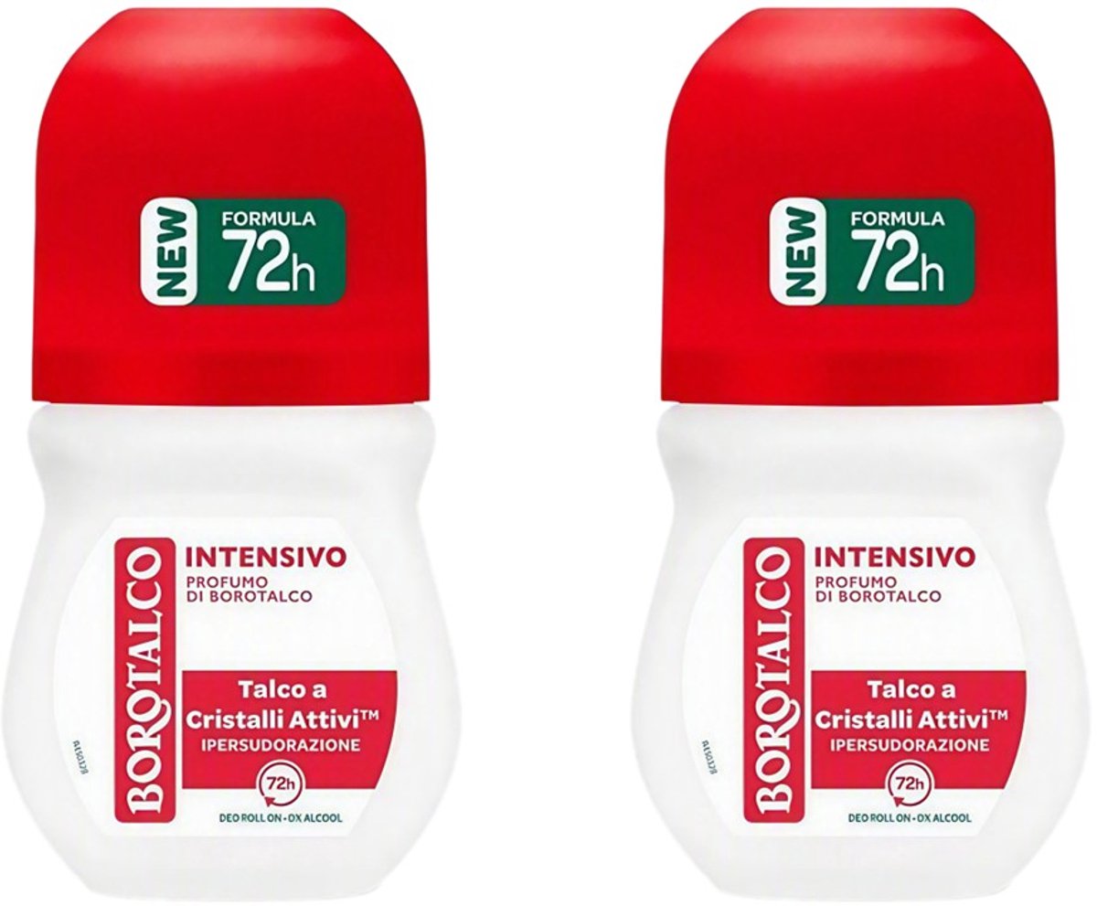 Borotalco Deo Roller 72H Intensive - 2 x 50 ml