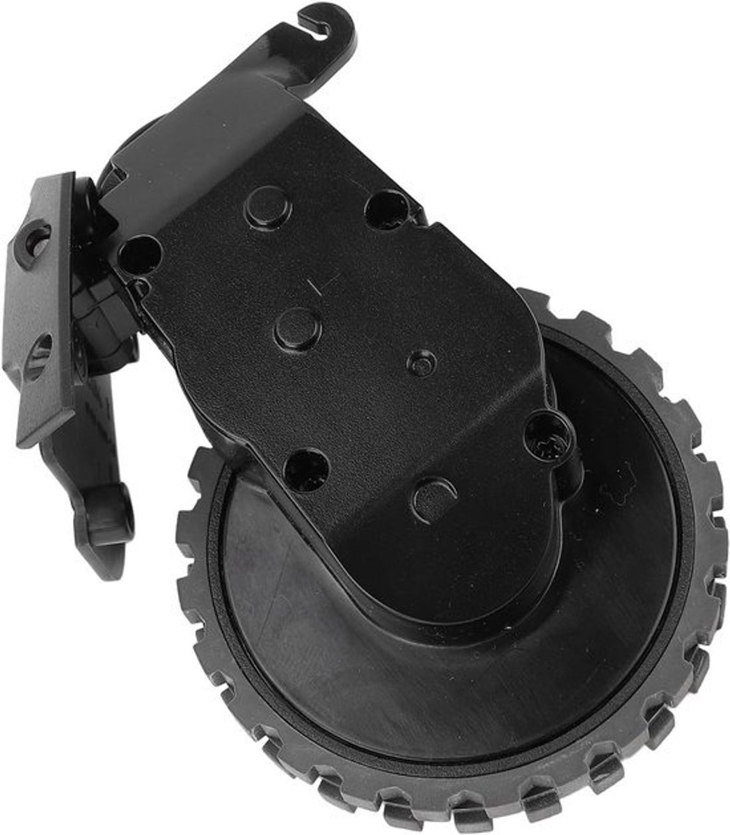 Vervangingswiel Robotstofzuiger - Reservewiel Stofzuiger - Robotstofzuiger Onderhoud - Duurzaam ABS Materiaal - 13 x 9 x 8 cm - Zwart