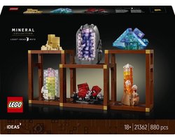 LEGO Ideas Mineralenverzameling, Bouwpakket voor Volwassenen 21362 Image