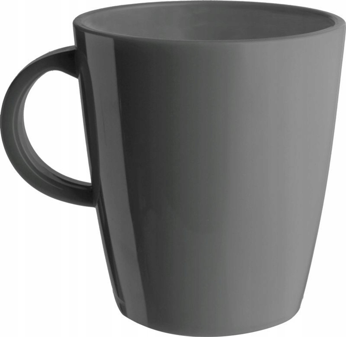 Brunner Venetian Melamine Mok 300ml - Zwart, antislip
