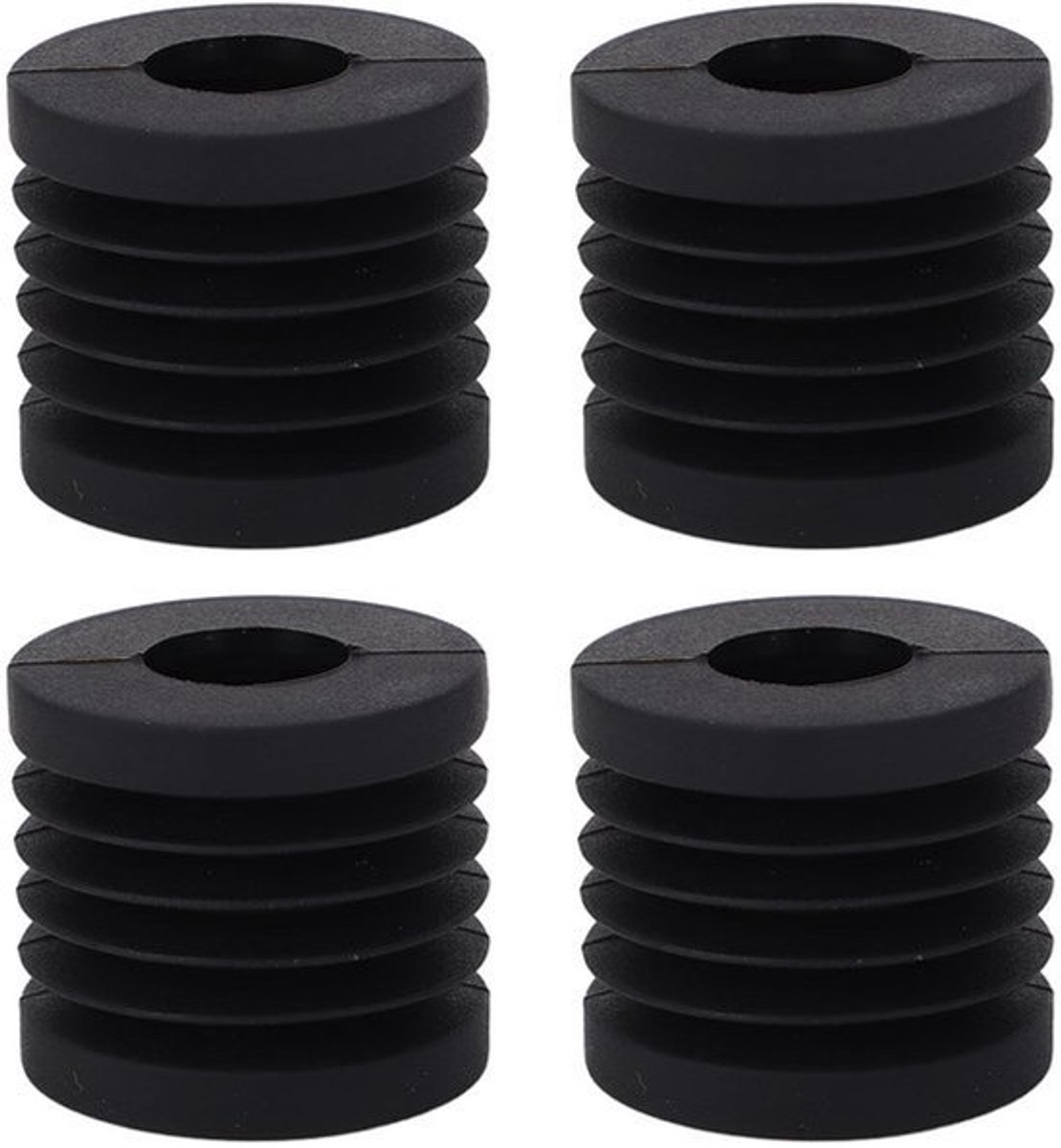 Allecto - Anti-vibratie Voetpads - Rubberen Pad - Verbetert
