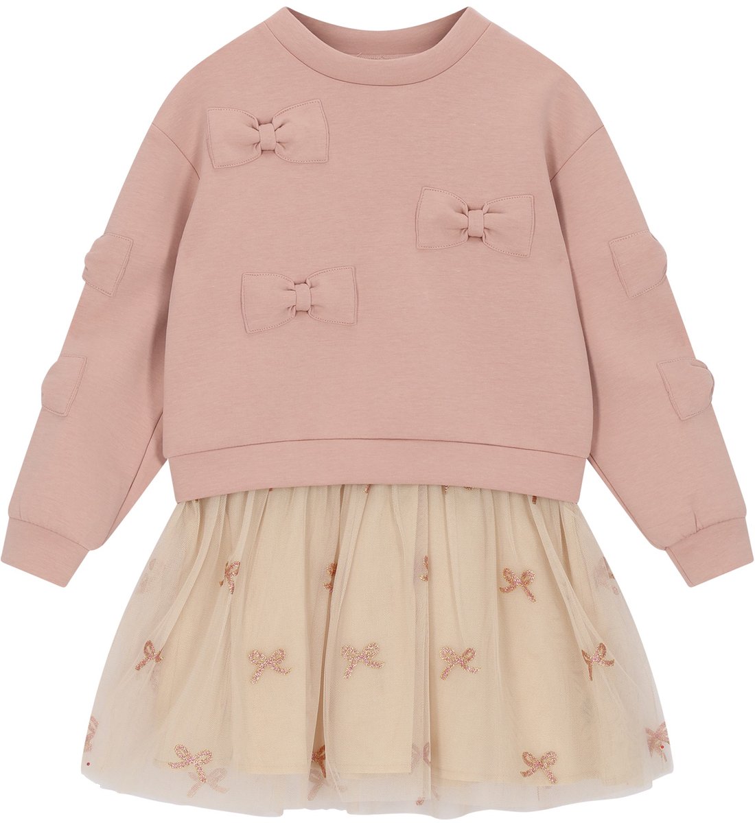 Le Chic jurk SABOW C608-5810 / Victorian Pink- maat 158/164