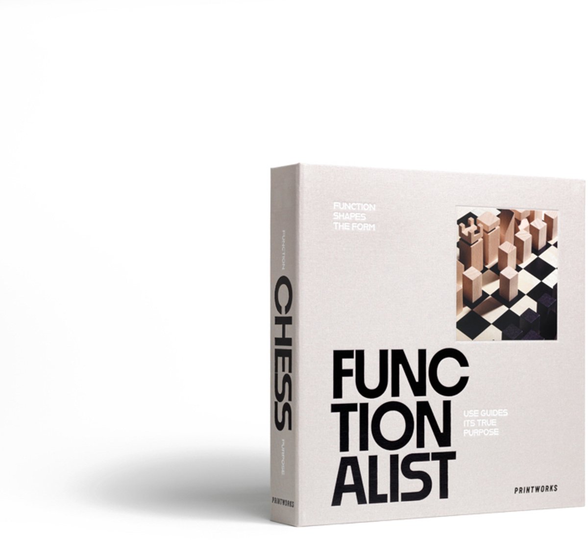 Printworks Spel - Chess Wood - The Functionalist