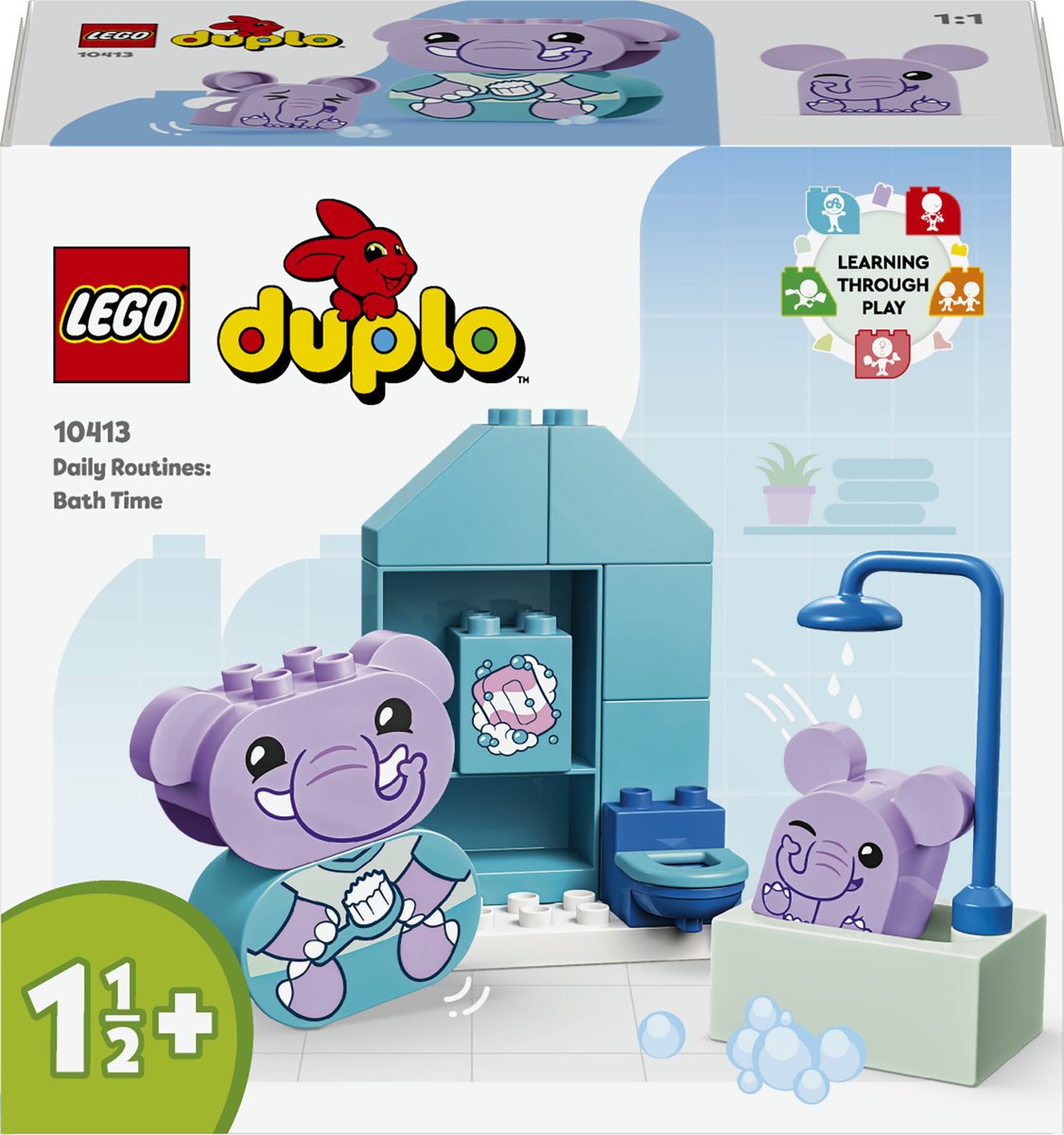 Bol.com LEGO 10413 DUPLO Mijn eerste dagelijkse gewoontes – in bad Educatief speelgoed voor Peuters aanbieding