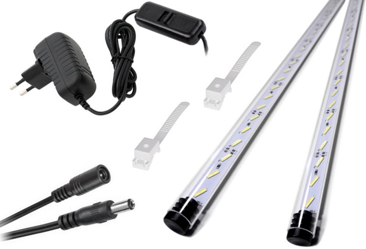 2x LED Aquariumlampen 200cm IP67 SMD 8520