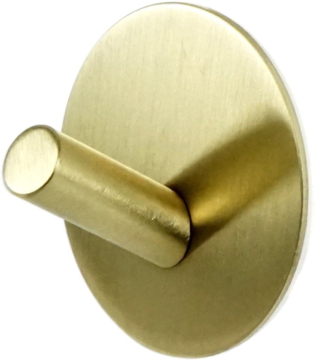 Messing Kleefhaak voor Handdoeken - Moderne Badkamer Accessoire