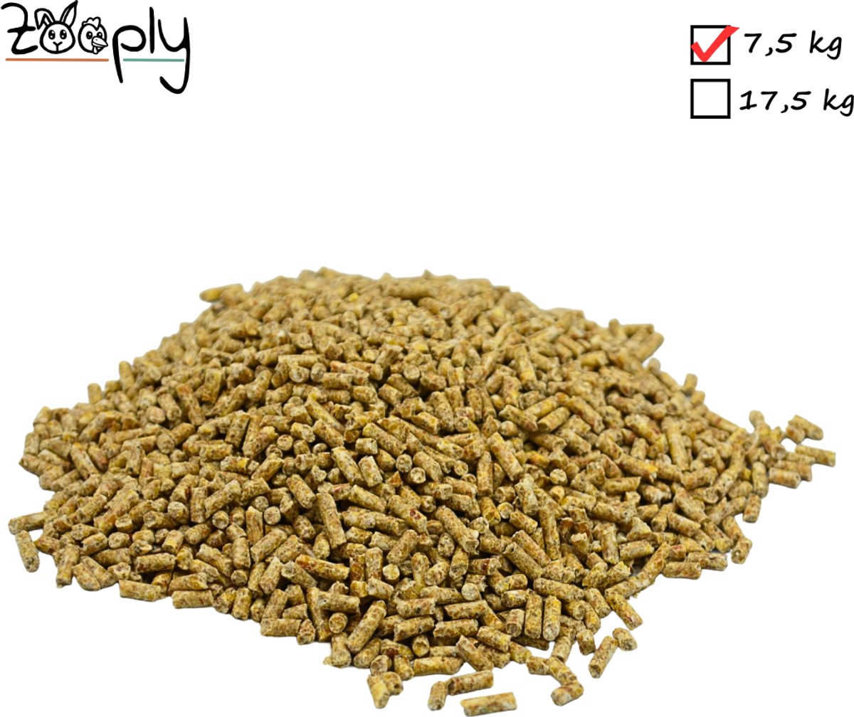Zooply Premium Opgroeikorrel - Kippenvoer - Duitse kwaliteit - Voor opfok kuikens - 5 kg