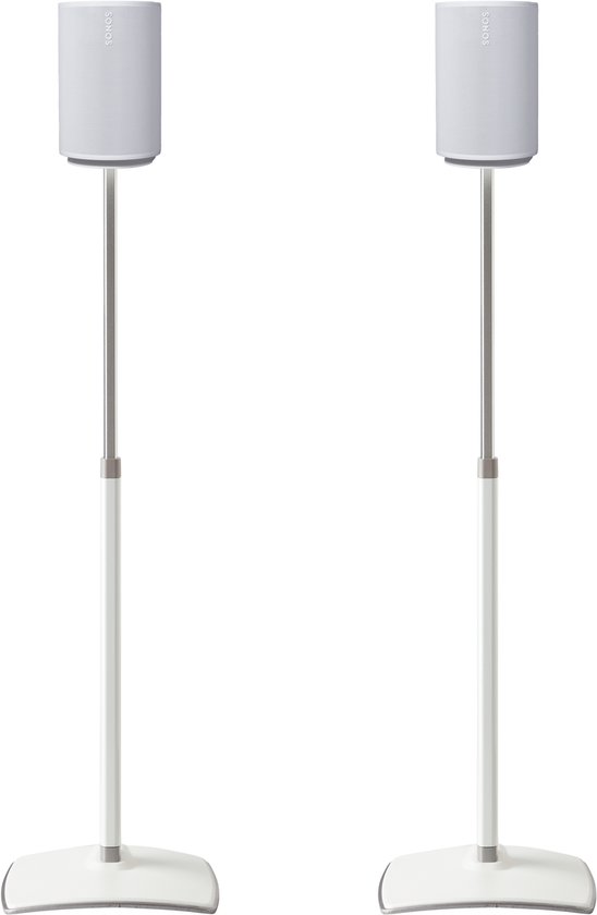 SANUS WSSE1A1-W2 - ADJUSTABLE SPEAKER STAND SONOS ERA 100 - SINGLE - WHITE van Sanus — afbeelding 4