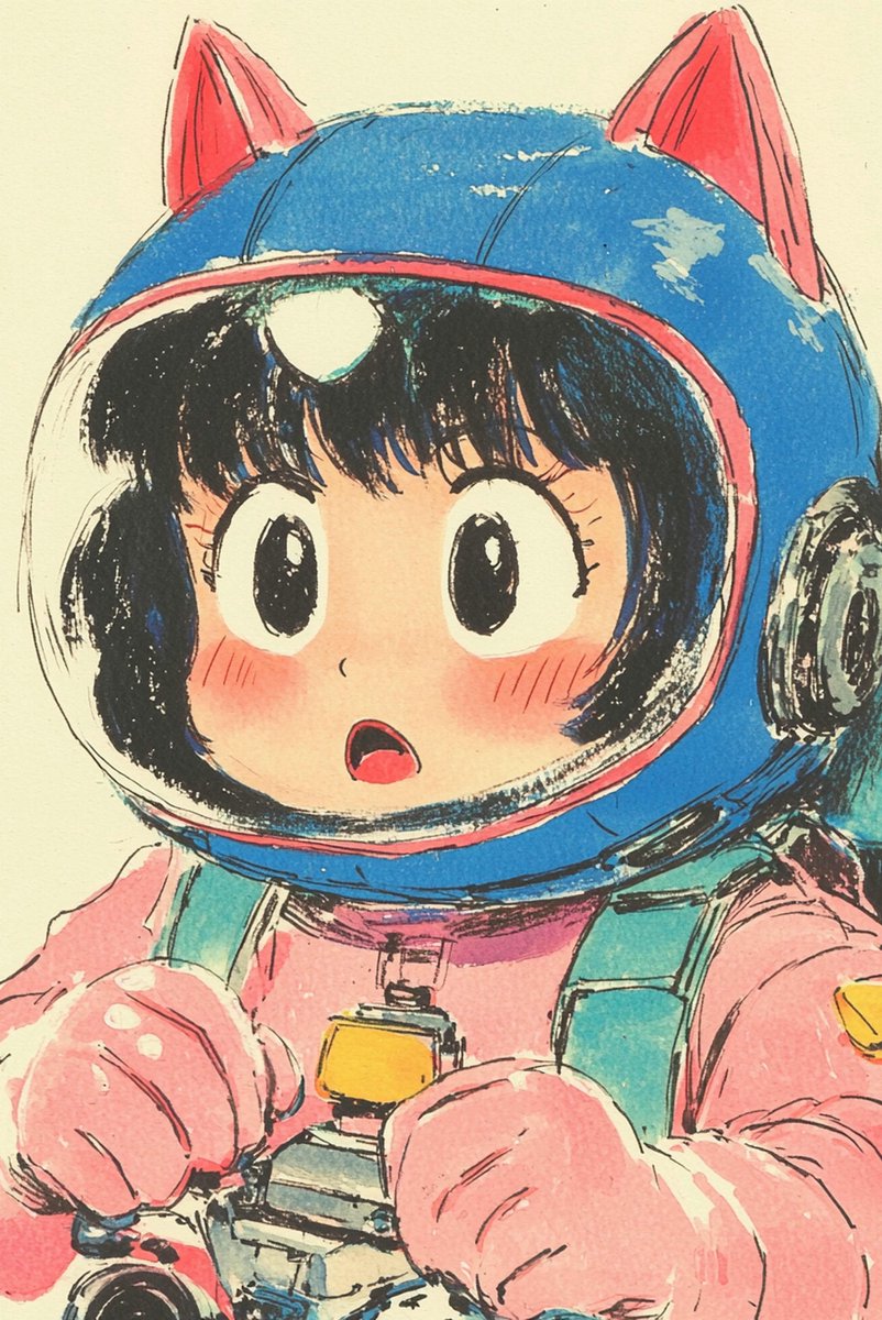 Anime Meisje Poster - Kinderen Posters - Cartoon - Wanddecoratie Kinderkamer - 180 gram papier - 5721AZ - Formaat 60 x 90cm