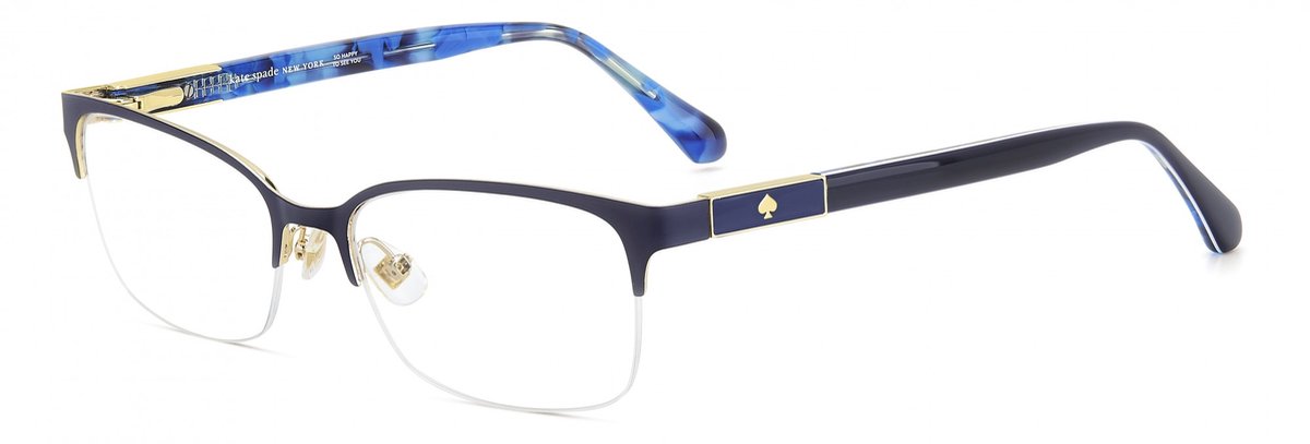 Kate Spade KS ALEXANNE 2/G Blue 51/17/135 WOMAN Brilmonturen