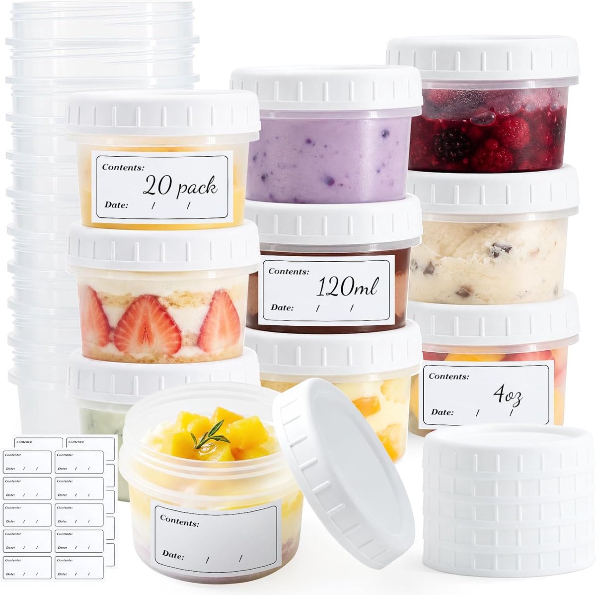 Huishoudartikel - 120 ml - Kunststof - Lekvrij - BPA-vrij