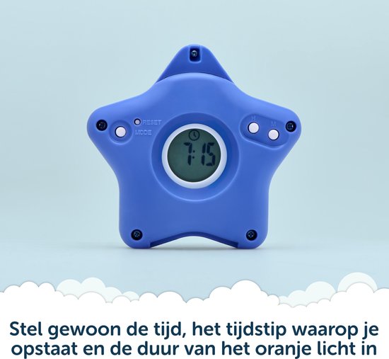 ROCKIT® Rising Star Slaaptrainer Kind - Slaapwekker & Kinderwekker - Leert je Kind door verschillende kleuren wanneer het mag opstaan - Vanaf 3 Jaar - Nu met gratis leuke beloningsposters* van Rockit — afbeelding 2