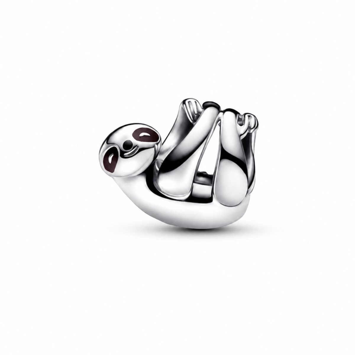 Matthew Studio® | Bedel | Past op populaire bedelarmbanden (standaard 3 mm) | Armbandbedel | Hangende Luiaardbedel | Hangbedel Charm | 925 Sterling Zilver | Armbandkraal | Kerstcadeau, Sinterklaascadeau, Vriendschapscadeau & Verjaardagscadeau