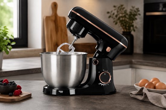 Berlinger Haus - Keukenmachine - Black Rose Collection - 1500 Watt - 5 Liter van Berlinger Haus — afbeelding 2