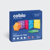 Coblo - Magnetic Tiles – XL tegels 6 stuks – Uitbreiding voor Magnetische Tegels - Magnetisch speelgoed – Vanaf 3 jaar