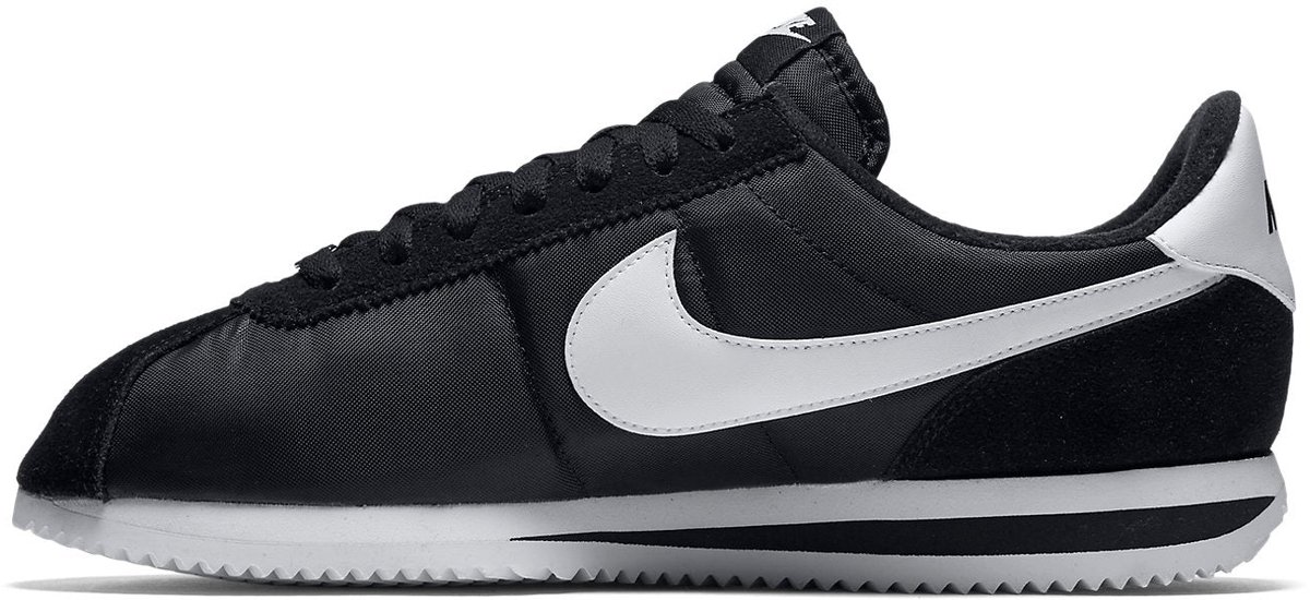 Nike Cortez Basic Nylon – /Metallic / Cortez Lifestyle Heren Sneakers voor Mannen Zwart