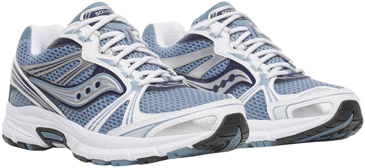 Saucony Grid Legacy Sneakers Heren Zilver