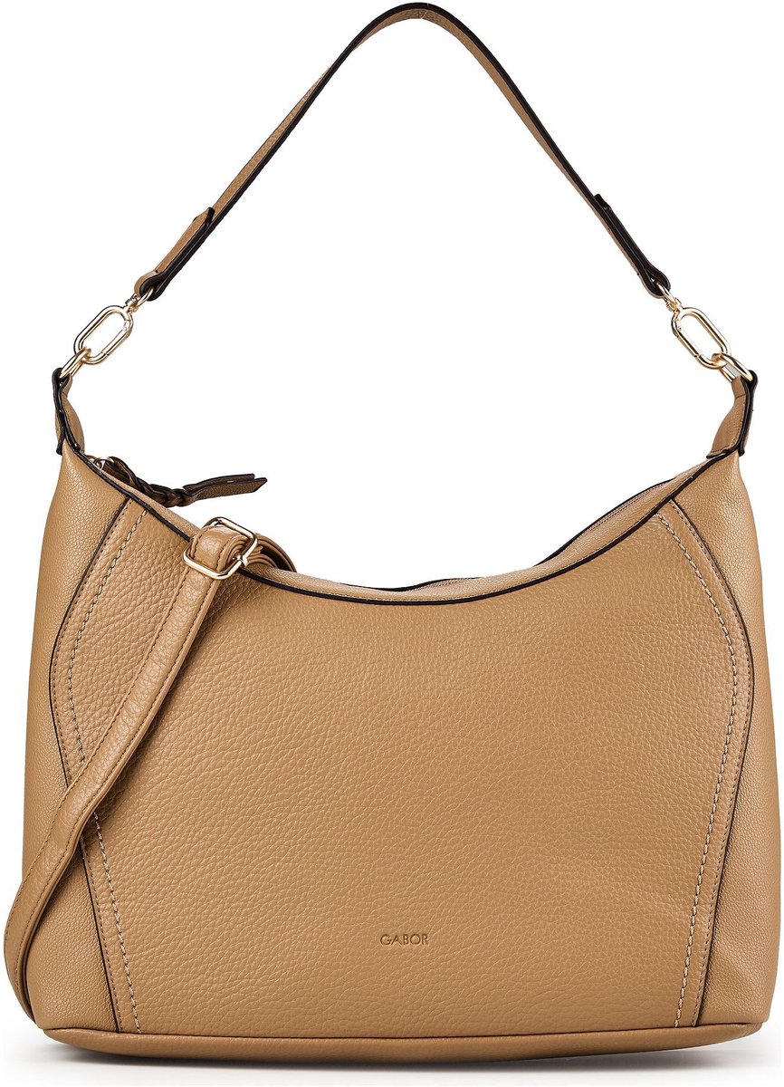 Gabor schoudertas Adelina Hobo Bag Camel Lichtbruin