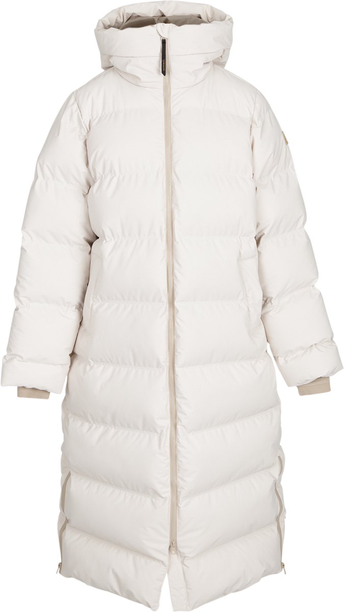 Brunotti Biba Winterjas Dames – Regenjas Waterdicht Waterafstotend Loose long fit XXL Moonbeam