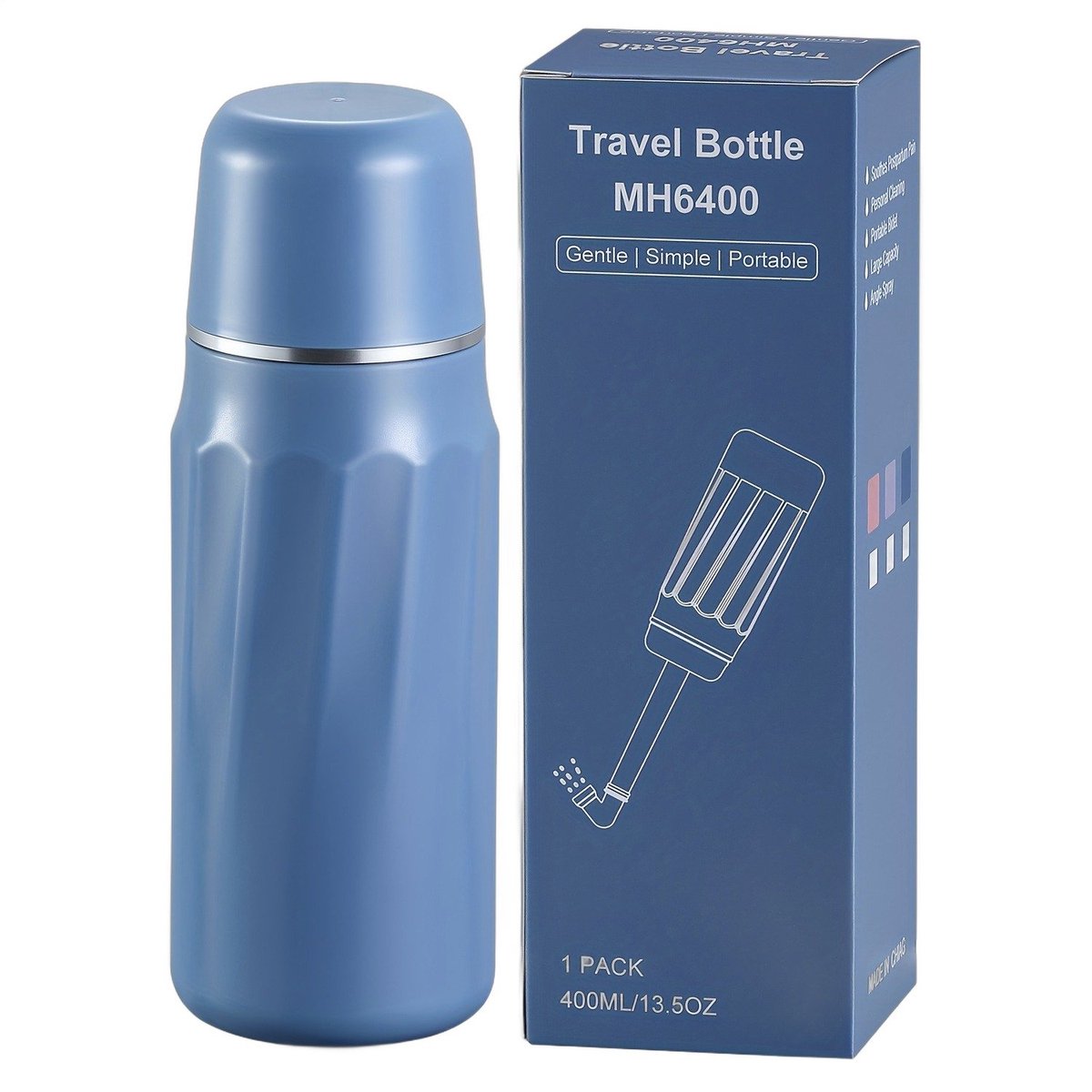 Currero Peri Bottle - Postpartum Fles - Spoelfles - Vaginale Douche - Bidetfles - 500ml - Kraamverzorging - Reisformaat