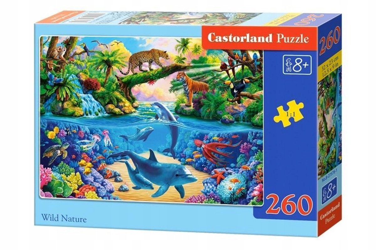 Castorland Puzzel 260 Stukken - Wilde Natuur