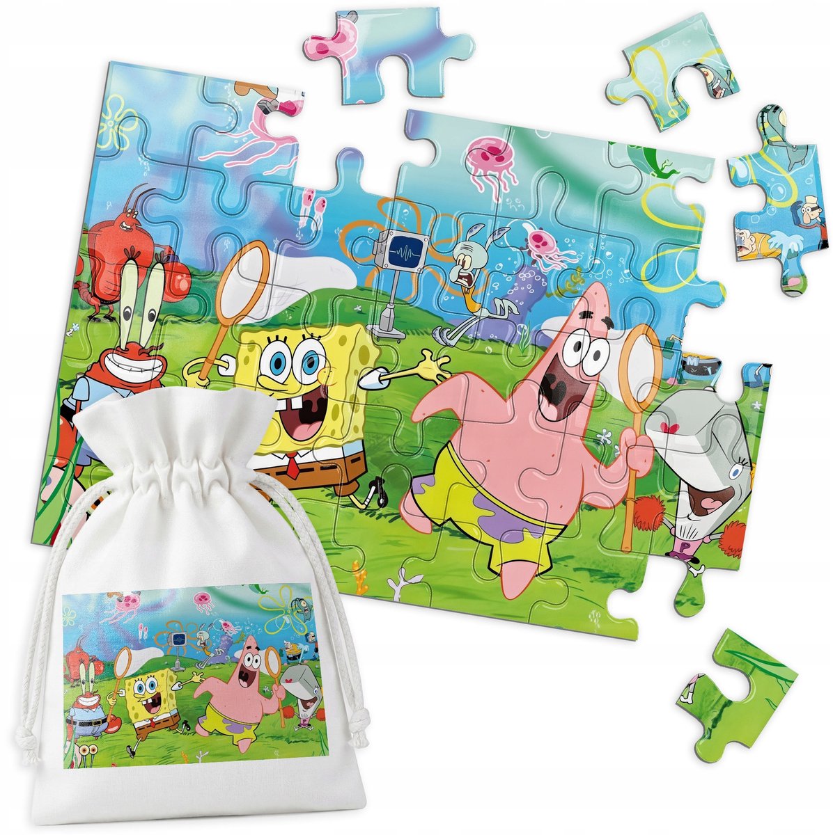 SpongeBob Krabburger Puzzel - 35 stukjes