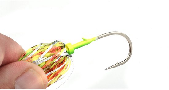 SPRO IRIS Ambush Twinblade 11 cm 15 g Firetiger - Spinnerbait - Snoek Kunstaas — afbeelding 2
