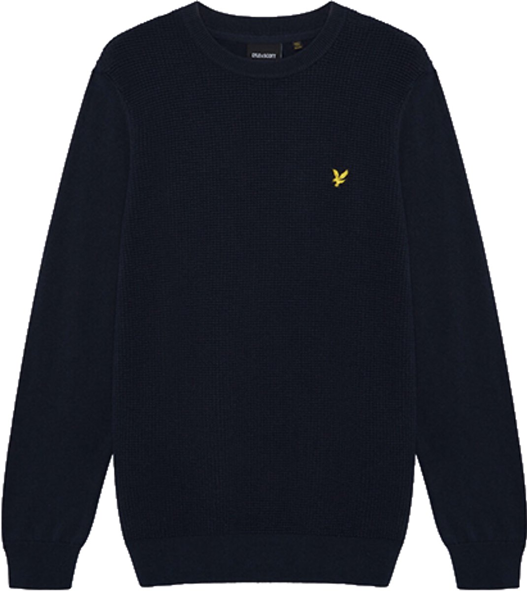 Lyle & Scott Waffle Front Crew Neck Jumper