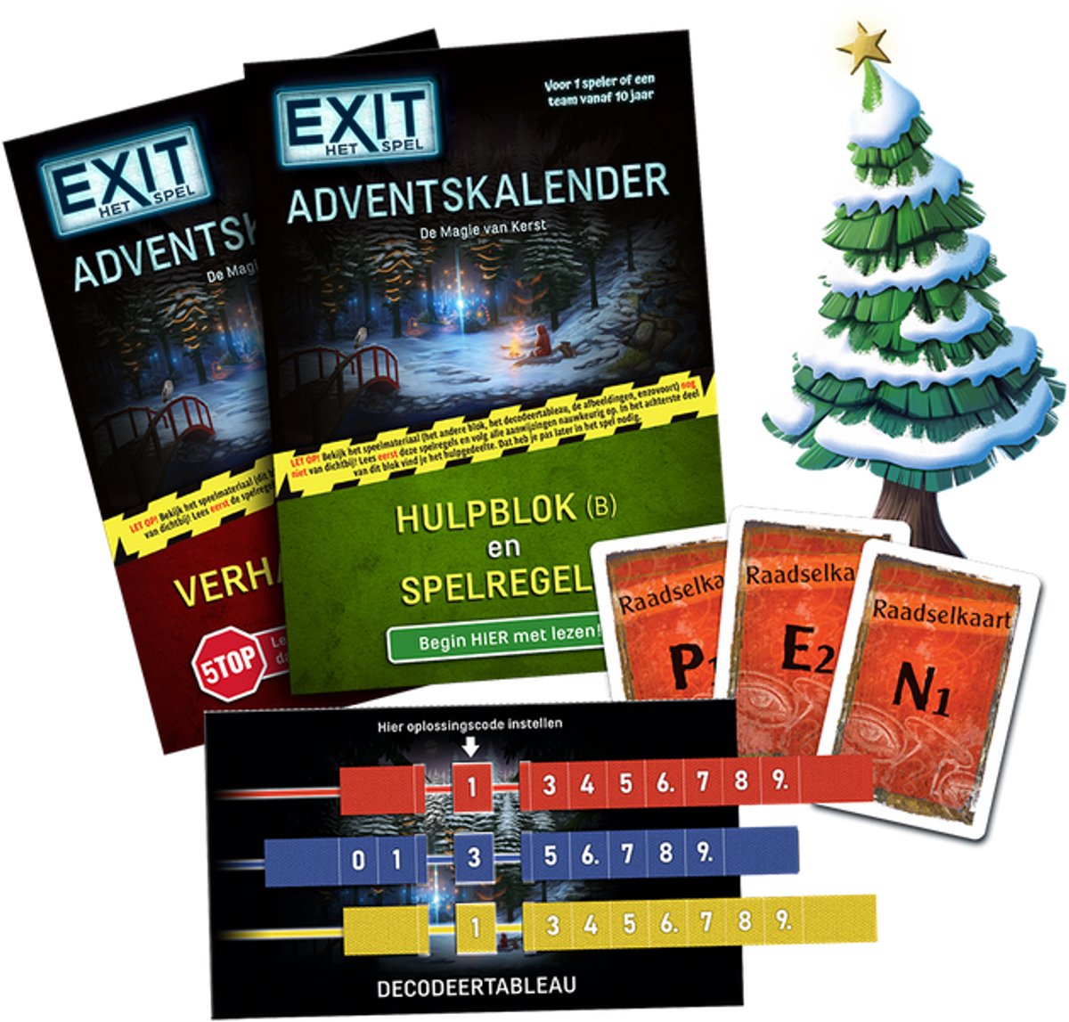 999 Games - Exit Adventskalender: De Magie van Kerst - Breinbreker - Escape Room Spel – foto 2